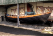 The Far Haaf is a replica of a fishing boat design brought to the Shetlands by the Vikings nearly a thousand years ago.