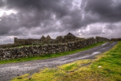 Abandoned house at Lund, Unst, Shetlands