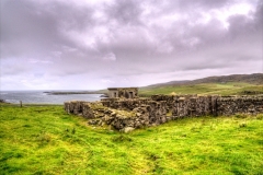 Abandoned house at Lund, Unst, Shetlands