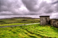 Abandoned house at Lund, Unst, Shetlands