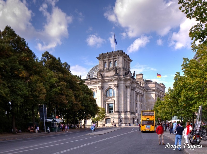 Bundestag, Berlin, Germany.