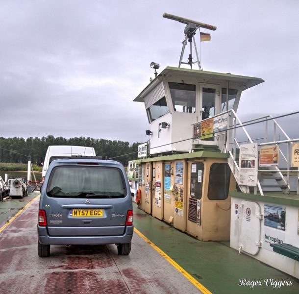 River Elbe Ferry, Havelberg, Germany