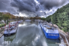 Aigues-Mortes canal basin