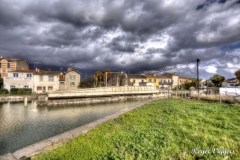 Railway swing bridge, Aigues-Mortes