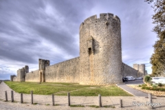 Town walls, north east corner