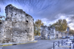 Arles town walls