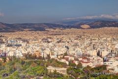 Modern Athens from the Acropolis, Greece Modern Athens from the Acropolis, Greece