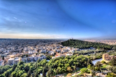 Modern Athens from the Acropolis, Greece Modern Athens from the Acropolis, Greece