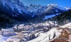 Falcade, Belluno, Italy.