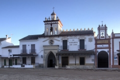 Calle el Real, El Rocío, Huelva, Spain