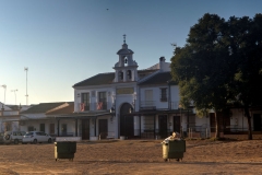 Calle el Real, El Rocío, Huelva, Spain