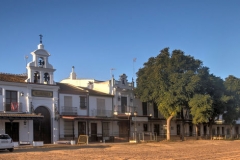 Calle el Real, El Rocío, Huelva, Spain