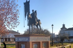 Plaza Doñana, El Rocío, Huelva, Spain