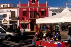 Calle Feria, Almonte, Huelva, Spain