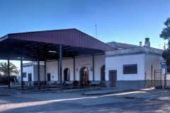 Bus station, Fregenal de la Sierra, Badajoz, Spain