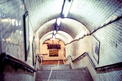 Stairs at Buchanan Street station