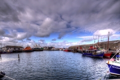 Kirkwall harbour.