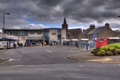 Kirkwall bus station.