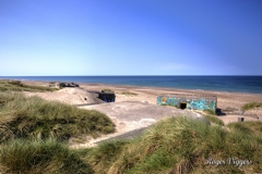 WW2 German defence bunkers, Klitmøller, Denmark