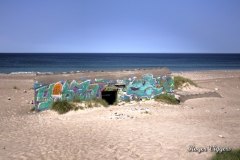 WW2 German defence bunkers, Klitmøller, Denmark