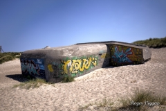 WW2 German defence bunkers, Klitmøller, Denmark
