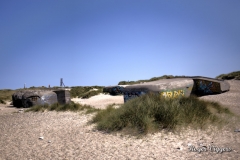 WW2 German defence bunkers, Klitmøller, Denmark