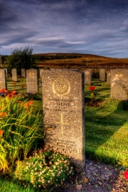 Lyness Royal Navy Cemetery.