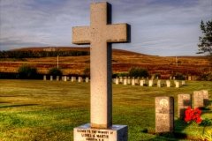 Lyness Royal Navy Cemetery.