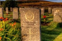 Lyness Royal Navy Cemetery.