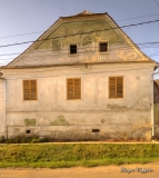 The main road through Mosna, Romania