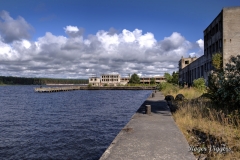 Abandoned industrial complex