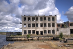 Abandoned industrial complex