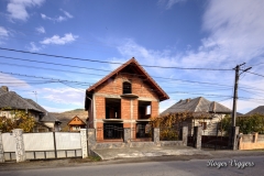 House contruction, Oncesti, Romania