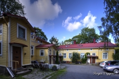 Workers houses in Portsa, Turku, Finland