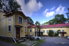 Workers houses in Portsa, Turku, Finland