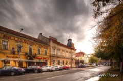 Piata Libertatii, Santu Mare, Romania.